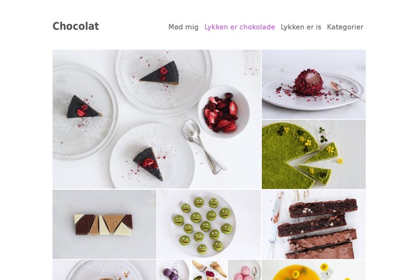 chocolat.dk site used Maja