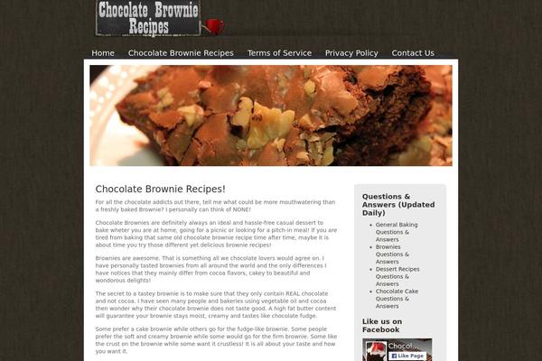 chocolate-brownie-recipe.com site used Barista