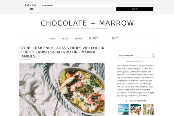 chocolateandmarrow.com site used Cravingspro-v444