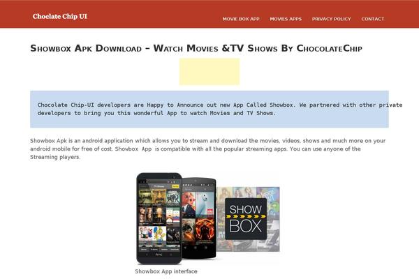 Rise theme site design template sample