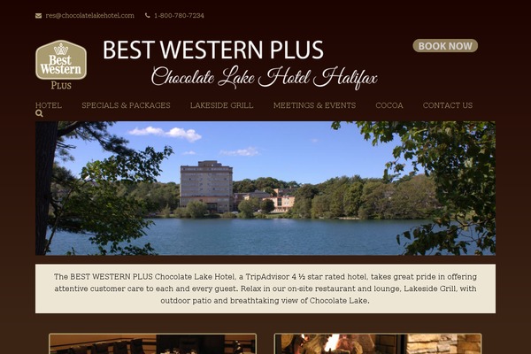 chocolatelakehotel.com site used Energizo
