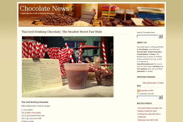 chocolatenews.org site used Sahara-10