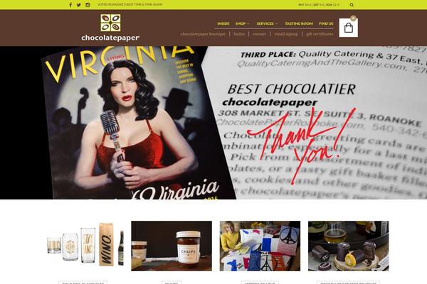 The Retailer theme site design template sample