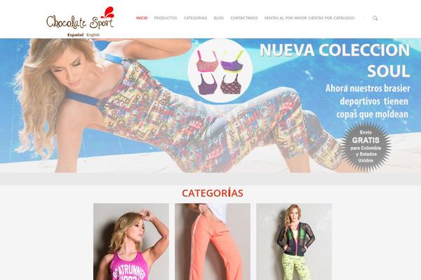 chocolatesport.com site used Salient