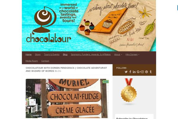 Hueman Child theme site design template sample