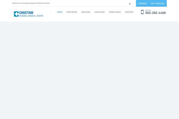 choctawregional.com site used Healthmedical-wpl