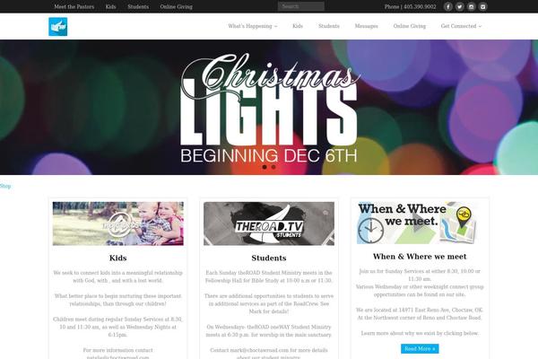 Site using amr ical events lists plugin