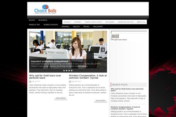 Techline theme site design template sample