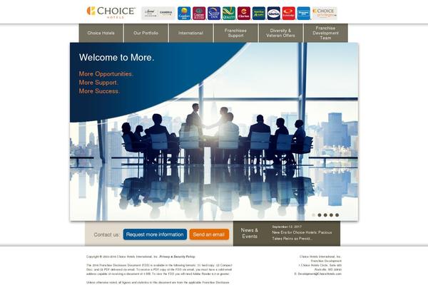 choicehotelsfranchise.com site used Chf_main_2021