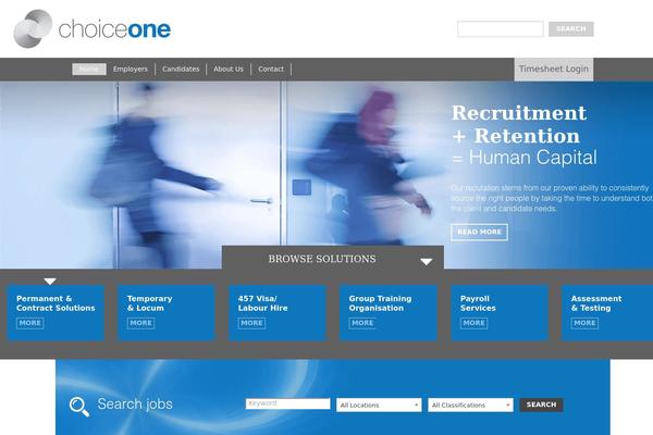 Site using Adlogic-job-board plugin