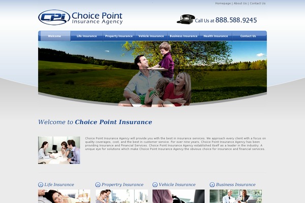 choicepointpolicy.com site used Wpthemes