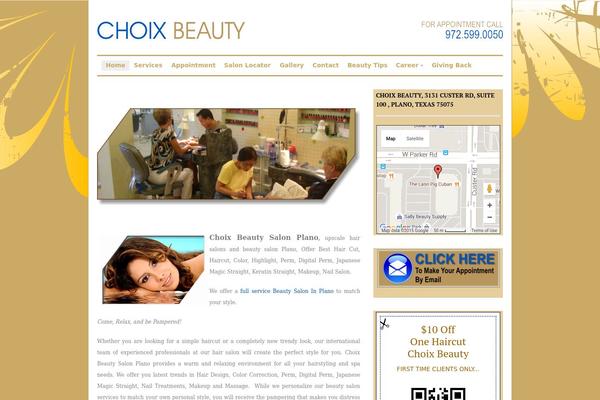 Canvas theme site design template sample