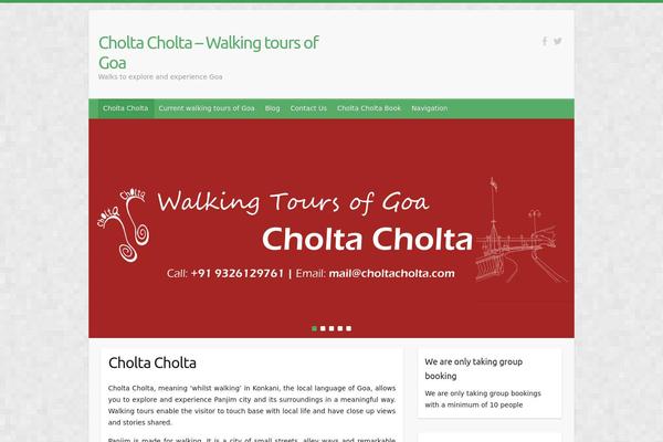 Travelify theme site design template sample