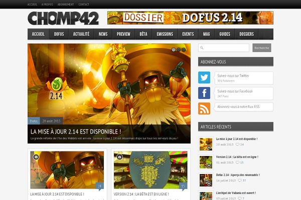 Boulevard theme site design template sample