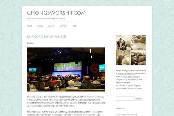 Twenty Nineteen theme site design template sample