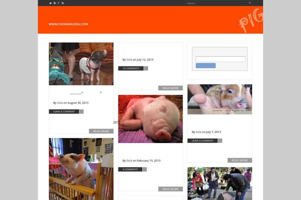 Anaximander theme site design template sample