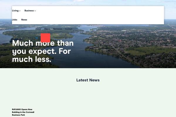 choosecornwall.ca site used Choosecornwall2018