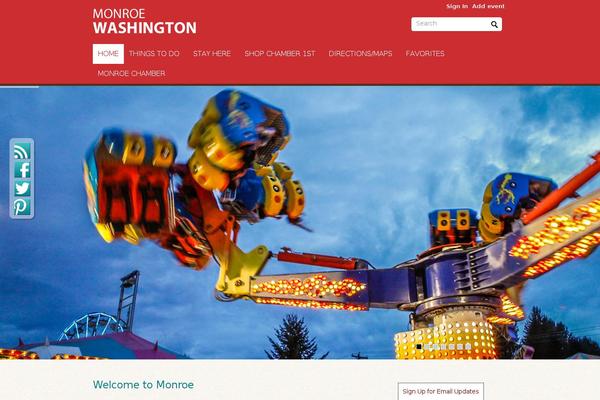 Site using Weptile Image Slider Widget plugin