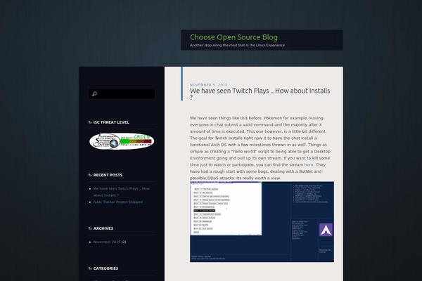 Dusk To Dawn theme site design template sample