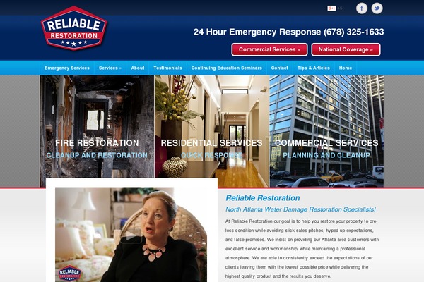 choosereliable.com site used Reliable