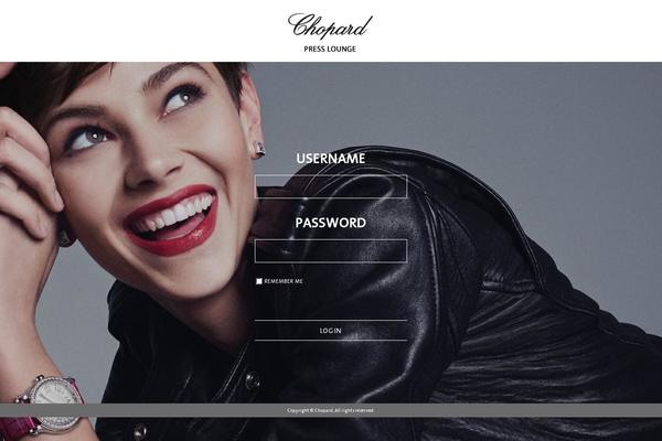 chopard-press.com site used Dynamik