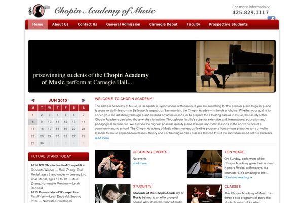 chopinacademy.com site used Chopingacademy
