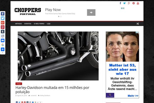 Author theme site design template sample