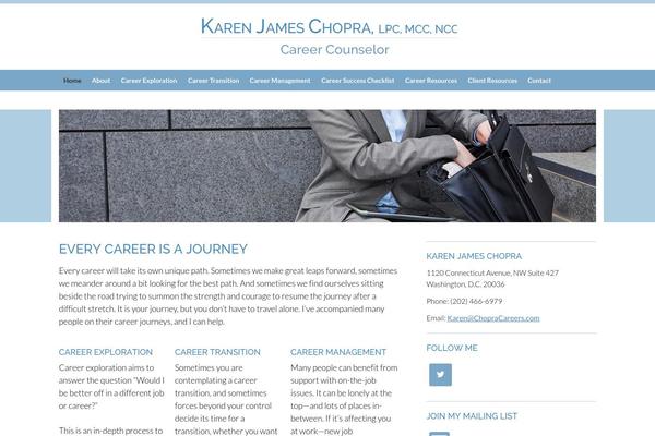 chopracareers.com site used Chopra