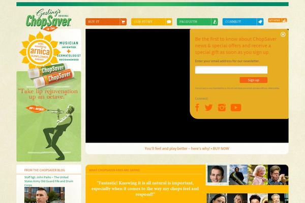 chopsaver.com site used Chopsaver