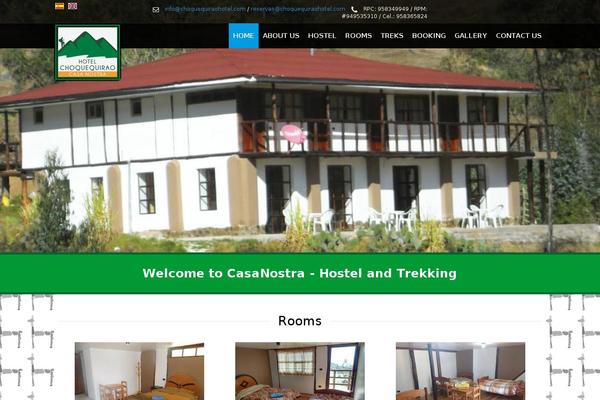 choquequiraohotel.com site used Travelagency