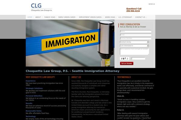 Clg theme site design template sample