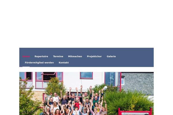 Infinite theme site design template sample