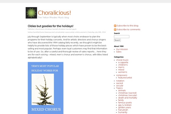 choralicious.com site used Tranquility-white-10
