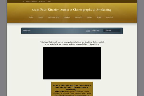 Karma theme site design template sample