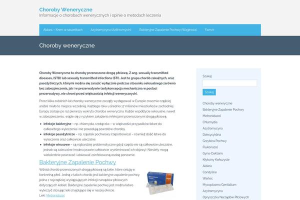 Medica Lite theme site design template sample