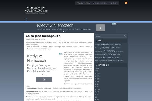 Daisy theme site design template sample