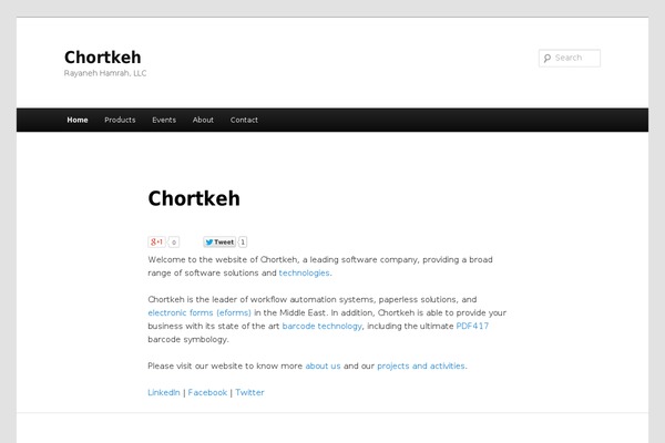 Twentyeleven-child theme site design template sample