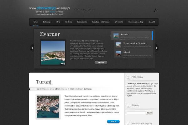 Polished theme site design template sample