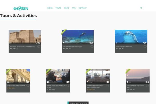 CityTours theme site design template sample