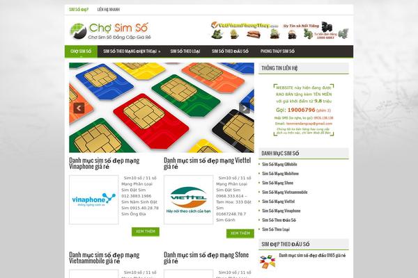 MyFinance theme site design template sample