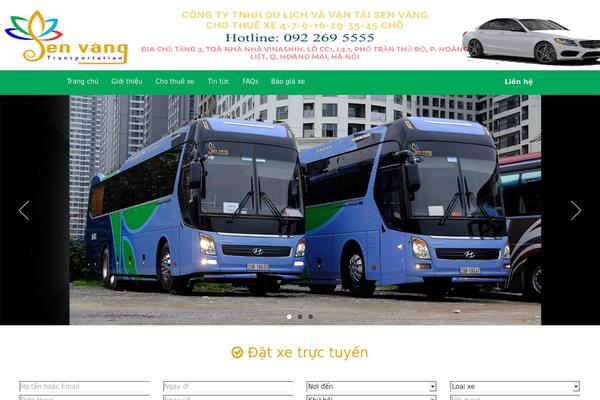 chothuexehanoi.com.vn site used Bisgtheme