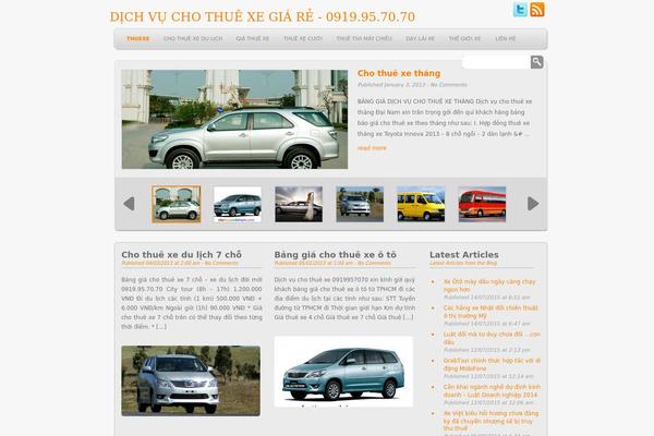 WP-Creativix theme site design template sample