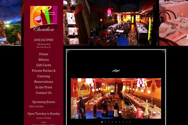 Eatery theme site design template sample