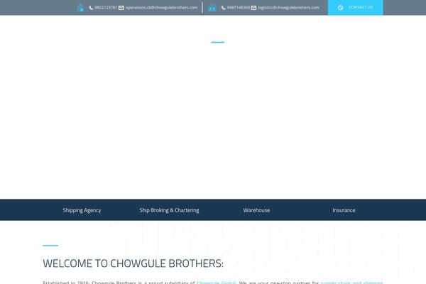 Transcargo-child theme site design template sample