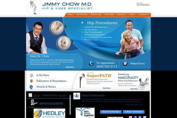 YPO theme site design template sample