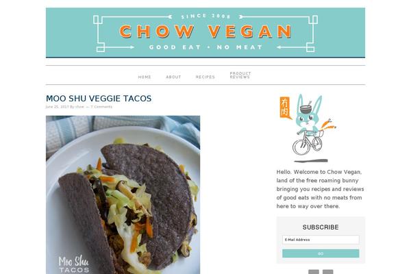 Foodie Pro theme site design template sample