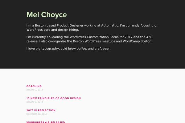 Site using Lettering.js plugin