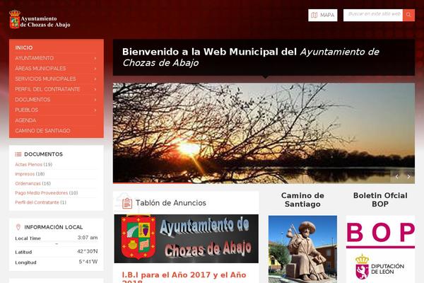 Townpress-child theme site design template sample