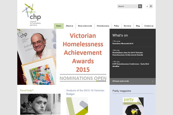 chp.org.au site used Starkers-child