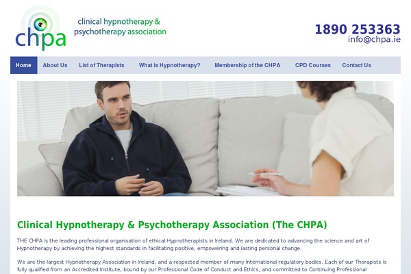 chpa.ie site used Canvas